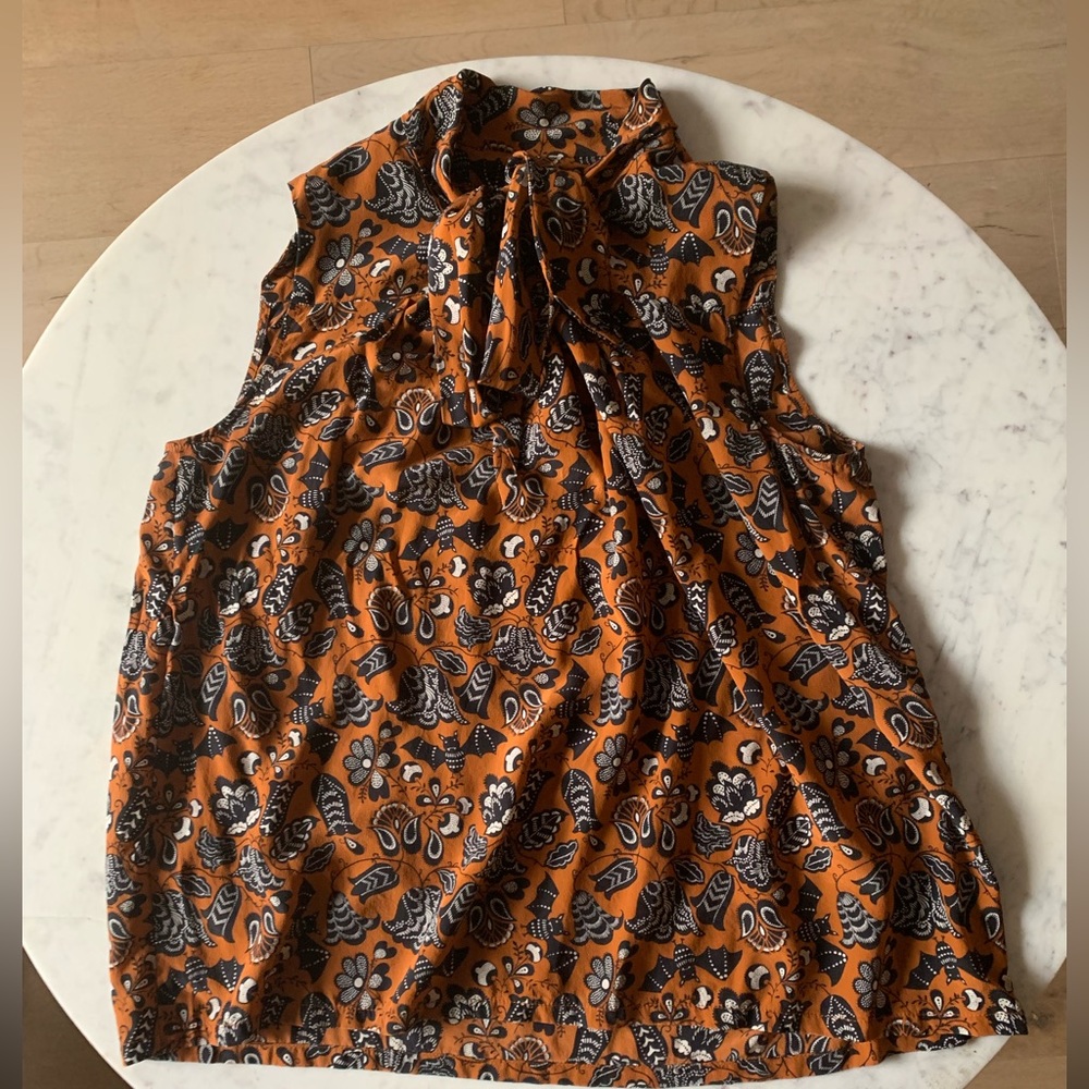 Marc by Marc Jacobs Sleeveless silk top
